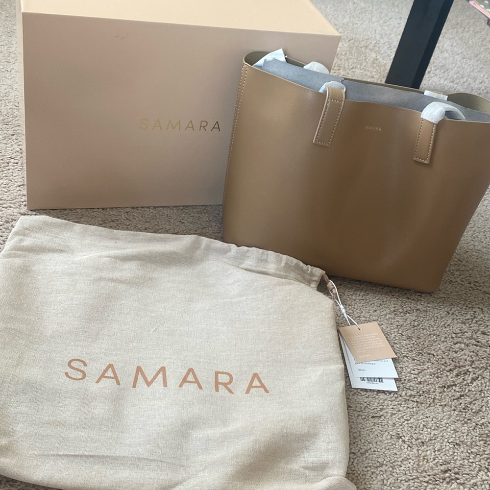 Beautiful Samara Rhian Mini Tote in Caramel